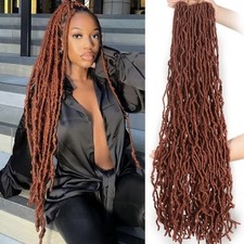 Samtress 36" Copper Red Faux