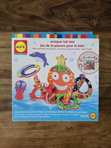 Octopus ring toss bath - octopus,
