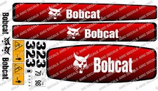 BOBCAT 323 MINI DIGGER DECAL