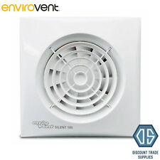 Envirovent SIL100S "SILENT" Extractor Fan for Bathroom or Kitchen 4" 100mm