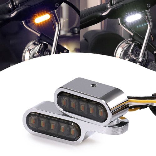 Motorcycle chrome led - motorcycle,