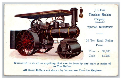 Case threshing machine steam - ~,