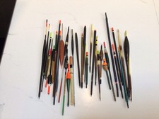 Selection Of 35 Mixed Vintage Floats Quills Cork 