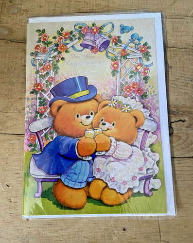 Wedding anniversary card - wedding,