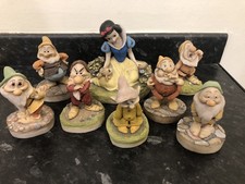 Walt Disney Classic Snow White with The Seven Dwarfs Arden Sculptures - Set 