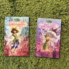 Disney fairies book bundle x 2 learn to read  school homework gift 