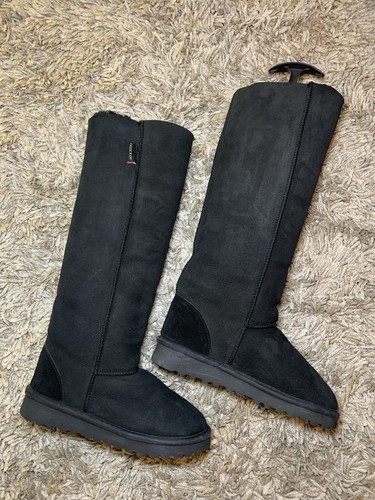 Celtic black knee boots - celtic, &