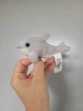 ARK TOYS SOFT TOY DOLPHIN PLUSH TINY VINTAGE SOFT CUDDLY REALISTIC CUTE