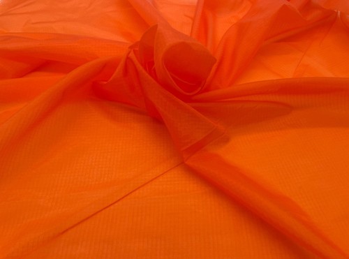 Metre orange ripstop - 1, nylon