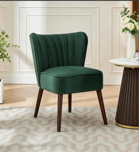 Modern velvet accent - velvet, chair