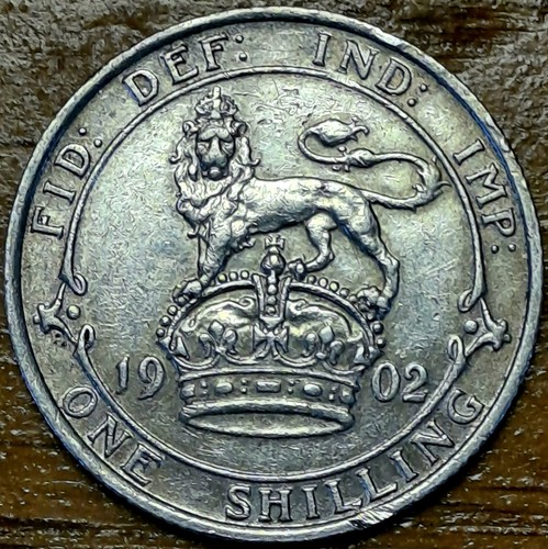 1902 king edward vii - 1902, shilling