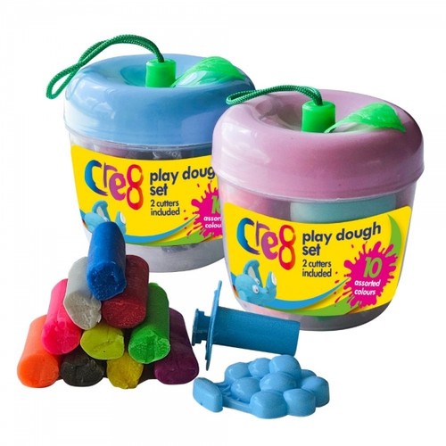 Cre8 play dough apple set - dough, 10