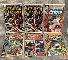 Job Lot - MARVEL SPOTLIGHT CAPTAIN MARVEL Marvel Comics | 6  Comic Books