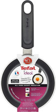Tefal Ideal Mini One Egg Wonder Non-stick Frying Pan, 12 Cm, Non Induction, Blac