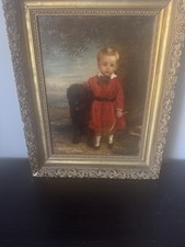 1800s Antique Art Oil Painting
