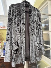 Silver Grey Next Evening Jacket Size 12 relaxed fit great condition