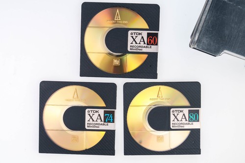 Tdk gold blank - tdk, minidisc