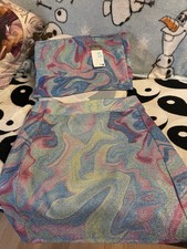 Two piece PRIMARK boob tube Top And Matching sparkly skirt - Size Small