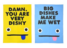 Pair of Large 'Dishy' Tea