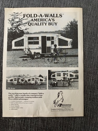Palomino fold wall pup - fold,