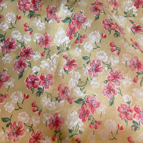 4yds vintage 1930s 40s - 40s, yellow
