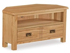 Oak Corner TV Unit B24