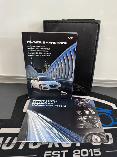 Jaguar owners manual - xf,
