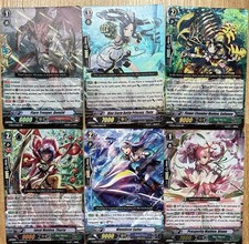 Bushiroad Cardfight Vanguard 6x RR Cards Bundle - Double Rare G Series Card (14)