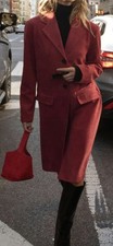 Zara Women's Red Faux Suede