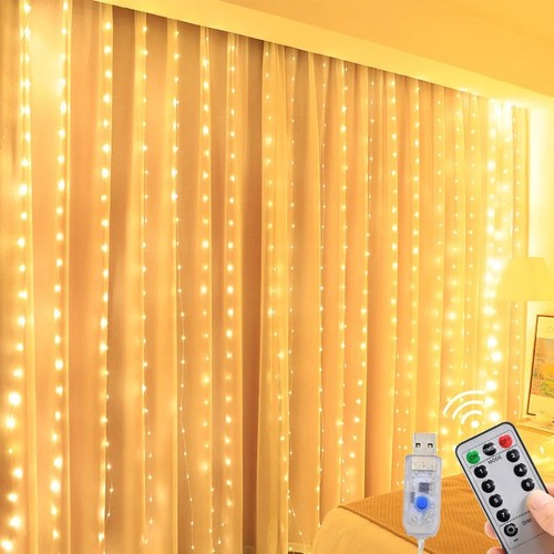 Led curtain fairy string - curtain,