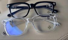 Chrome Hearts Glasses Blue Light Clear-Silver/Gold, Black-Silver/Gold, UK Seller
