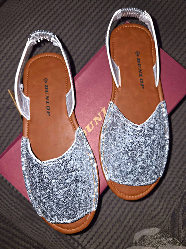Dunlop silver glitter menorcan - dunlop,