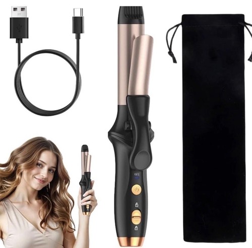 Cordless travel hair curler - travel,