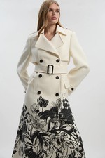 Karen Millen Wool Look Coat