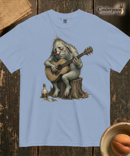 Squonk playing blues - playing,