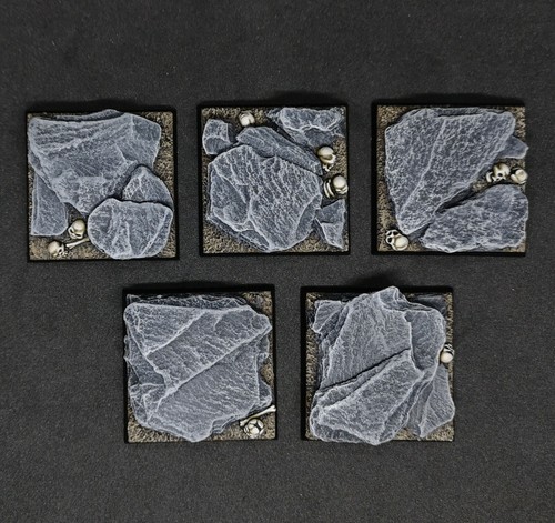 40mm square resin - , x5