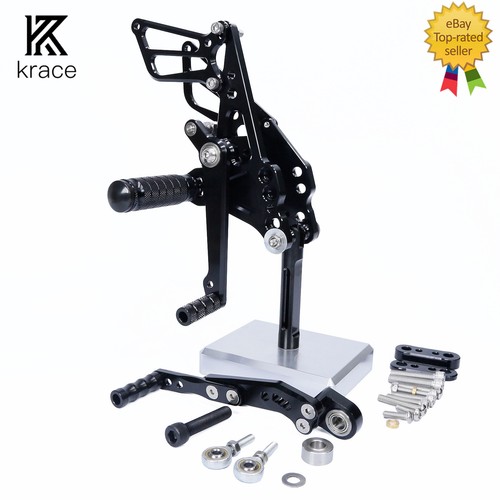 Cnc rearset footpegs - footpegs, set