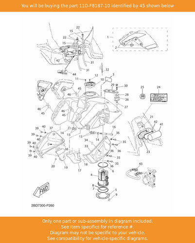 Yamaha grommet 11d f8187 10 - yamaha, 11d-f8187-10