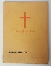 Prayer Book Genuine British Army Issue Prayer Book Bible  (still128)