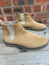 mens suede ZARA dealer boots -