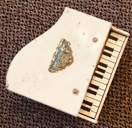 Antique baby grand piano - grand, toy