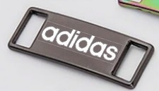 Shoelace Buckle adidas and other logo Pair