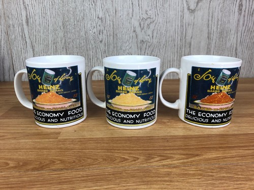 Vintage heinz baked beans mugs - baked,
