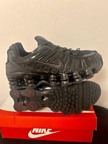 Nike shox all black brand - nike,