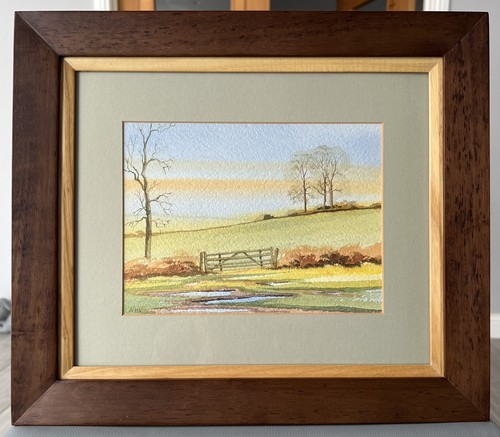 Vintage watercolour painting - vintage,