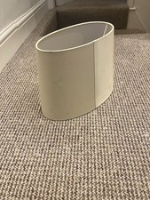 2 tapered oval white small