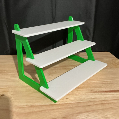 Tier display stand green - display, &