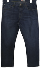 Mens Wrangler slim Jeans Blue Waist 38/37inch Leg30inch Straight Used EBSK3707
