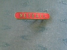 VINTAGE NETBALL - RED BAR TYPE