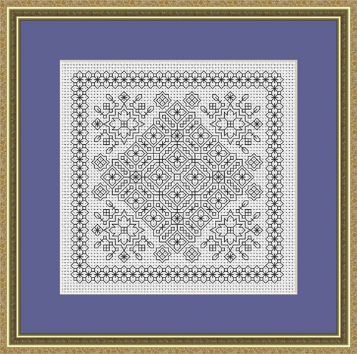 Blackwork embroidery kit - kit,